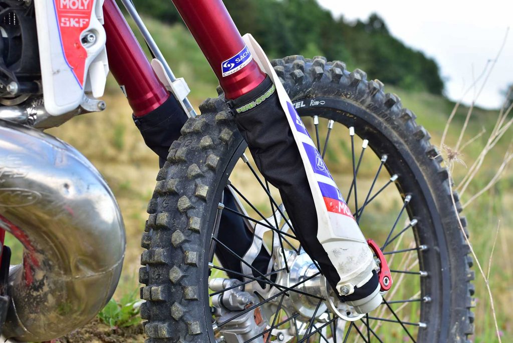 FORKSOCKS Standard in SCHWARZ (Ø 48 mm) FORKSOCKS